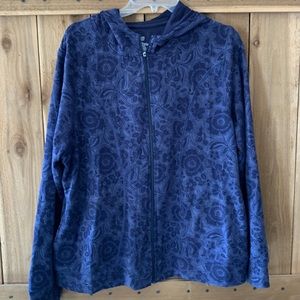 Woman’s Paisley Hoodie By Danskin Now Size XXL